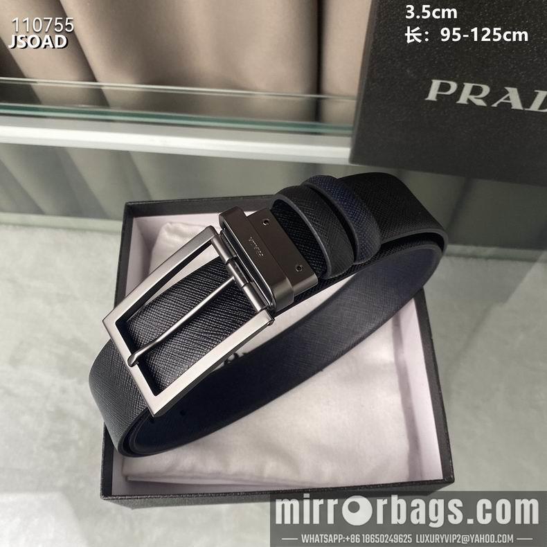 Prada belt 35mmX95-125CM 8L05