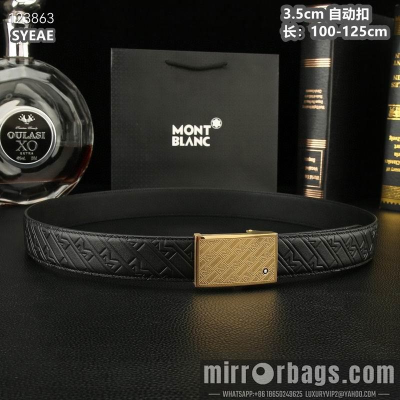 Montlanc belt 35mmX100-125cm 8L47