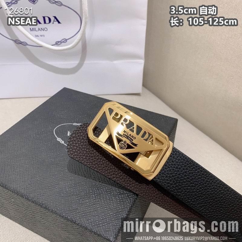 Prada belt 35mmX105-125cm 8L62