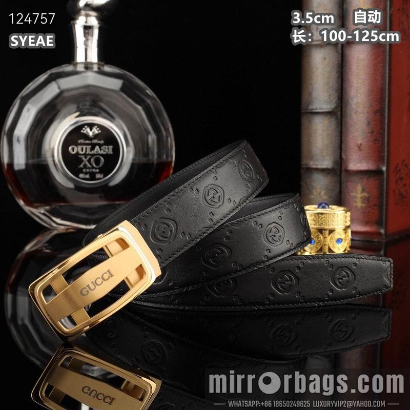Gucci belt 35mmX100-125cm 8L21