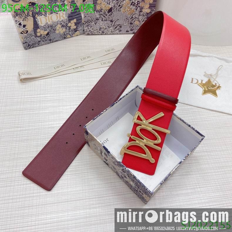 Dior Belt 70mmX95-125cm 7d09