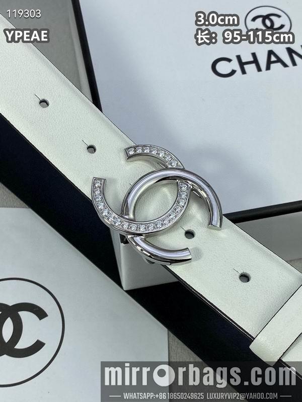 Chanel belt 30mmX95-115cm 8L040803