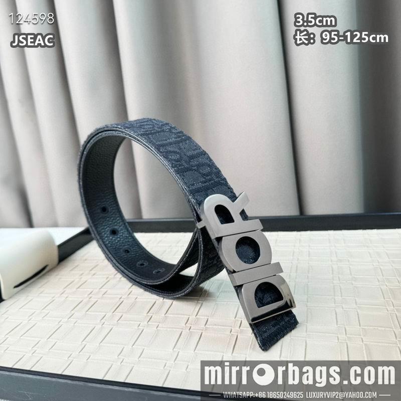 Dior belt 35mmX95-125cm 8L22