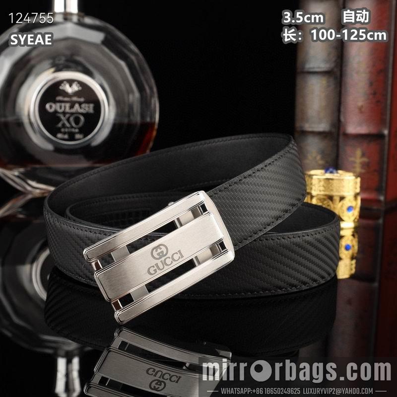 Gucci belt 35mmX100-125cm 8L23