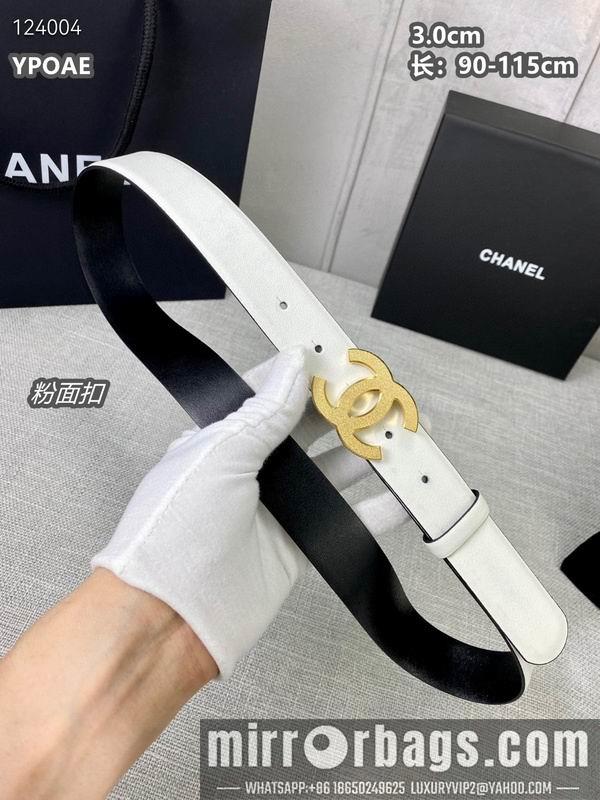 Chanel belt 30mmX90-115cm 8L09