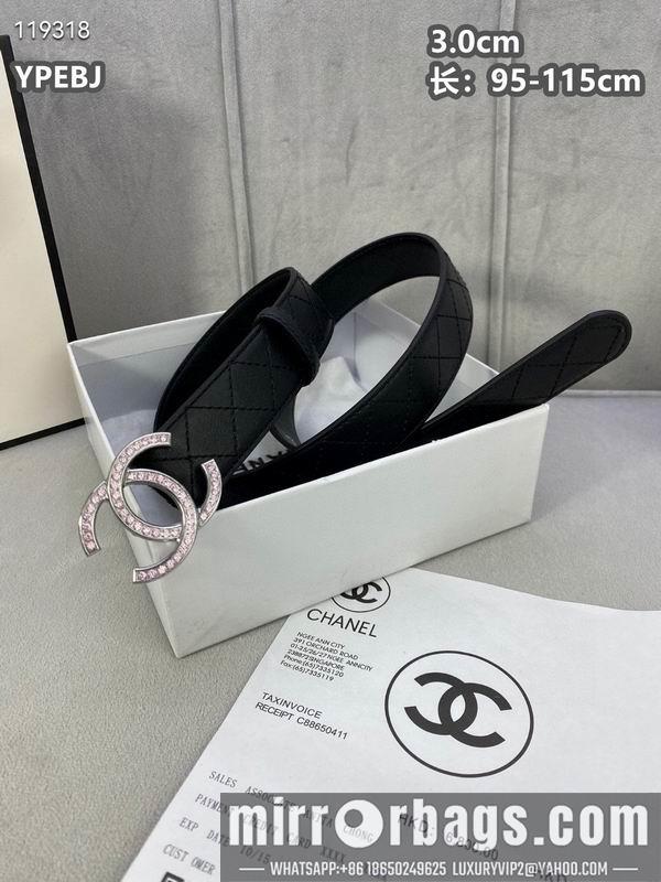 Chanel belt 30mmX95-115cm 8L040805