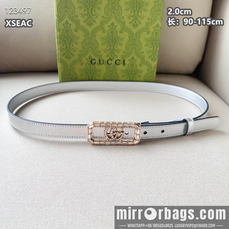 Gucci belt 20mmX90-115cm 8L23