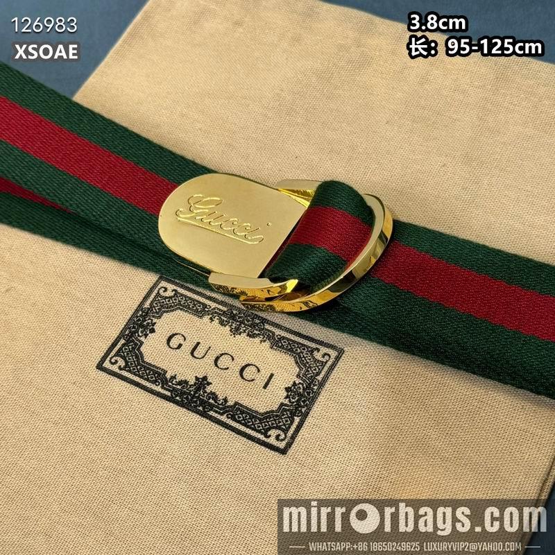 Gucci belt 38mmX95-125cm 8L49