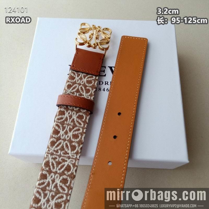 Loewe belt 32mmX95-125cm 8L01