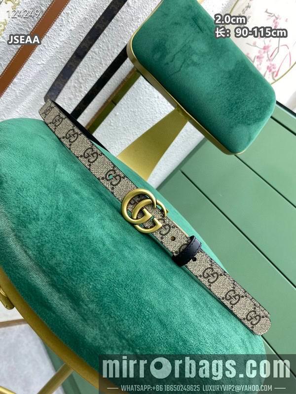 Gucci belt 20mmX90-115cm 8L22