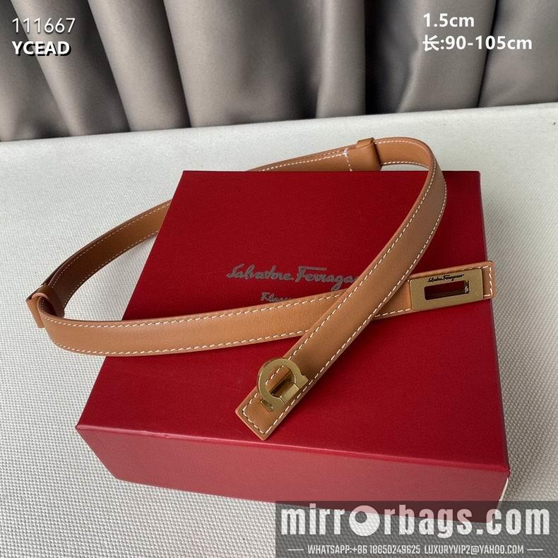 Ferragamo Belt 15mmX90-105cm 8L02