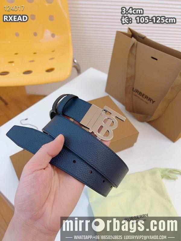 Burberry belt 34mmX105-125cm 8L07