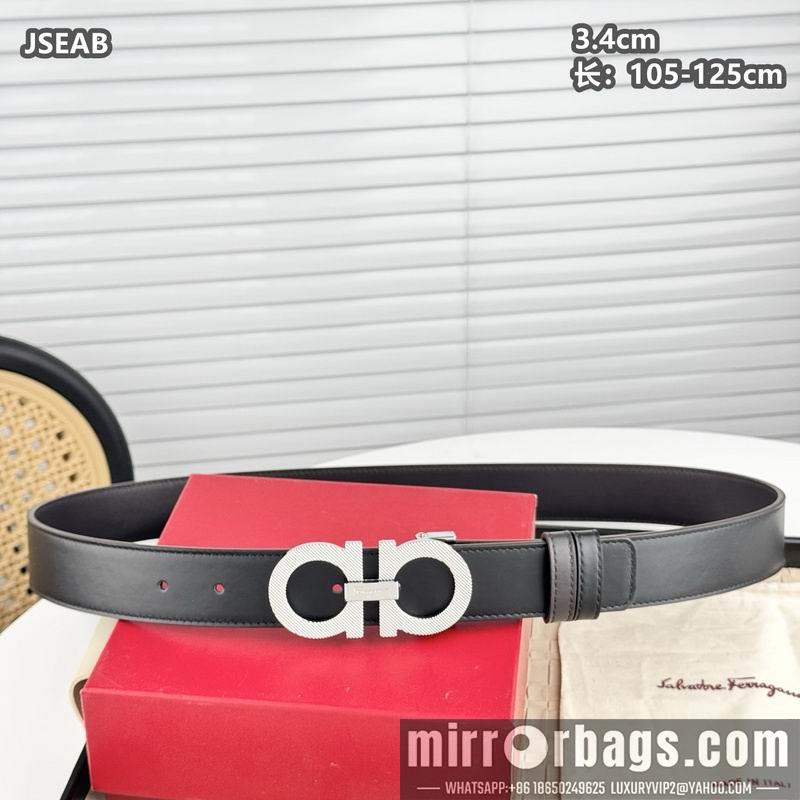 Ferragamo belt 34mmX105-125cm 8L12