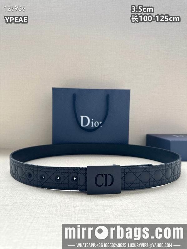 Dior belt 35mmX100-125cm 8L26