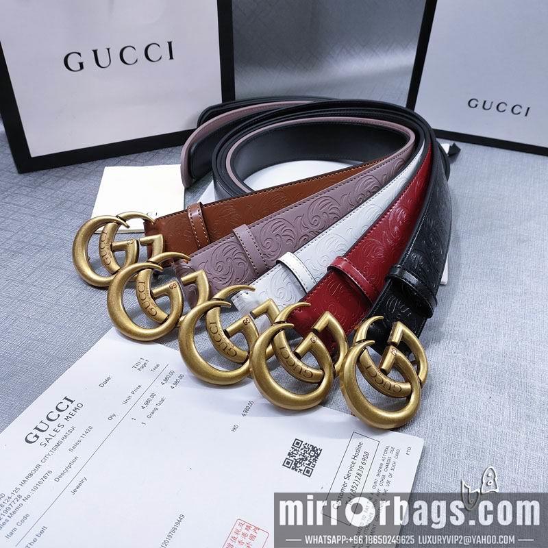 Gucci belt 38mmX90-125cm lb07