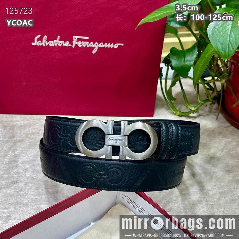 Ferragamo belt 35mmX100-125cm 8L31