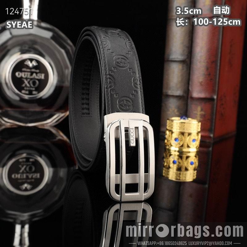 Gucci belt 35mmX100-125cm 8L26