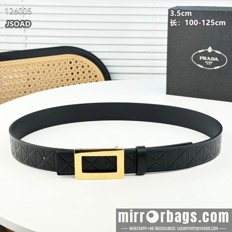 Prada belt 35mmX100-125cm 8L35