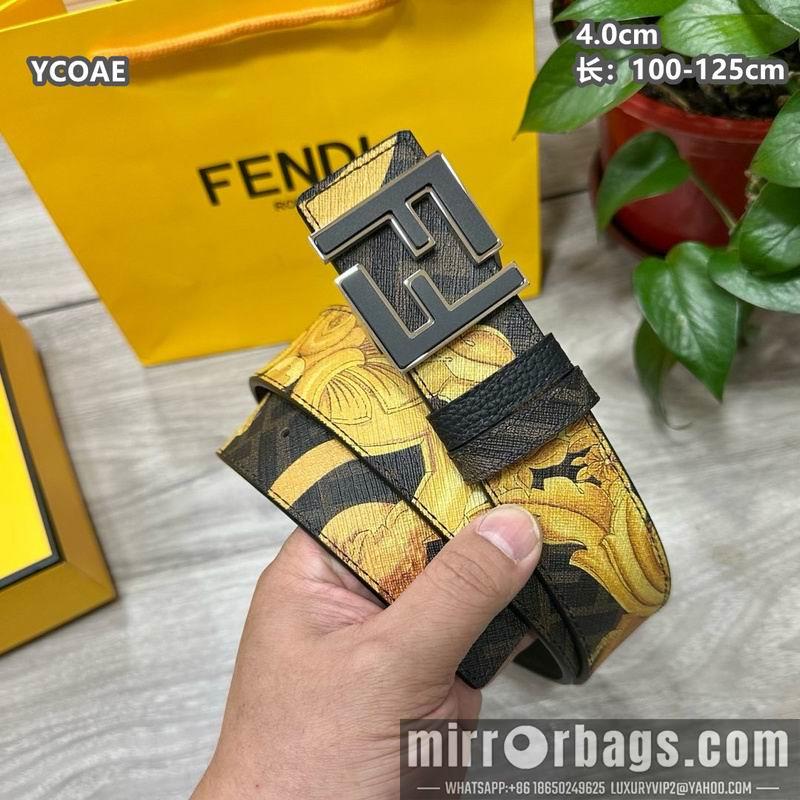 Fendi belt 40mmX100-125cm 8L150