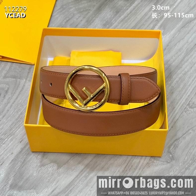 Fendi Belt 30mmX95-115cm 8L07