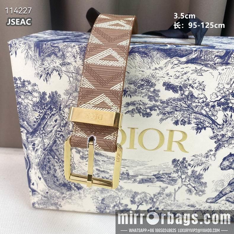 Dior Belt 35mm 95-125cm 8L13
