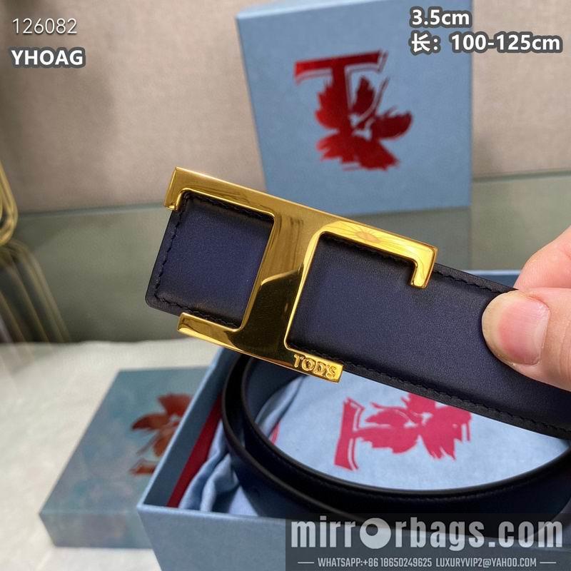 Tod's belt 35mmX100-125cm 8L05
