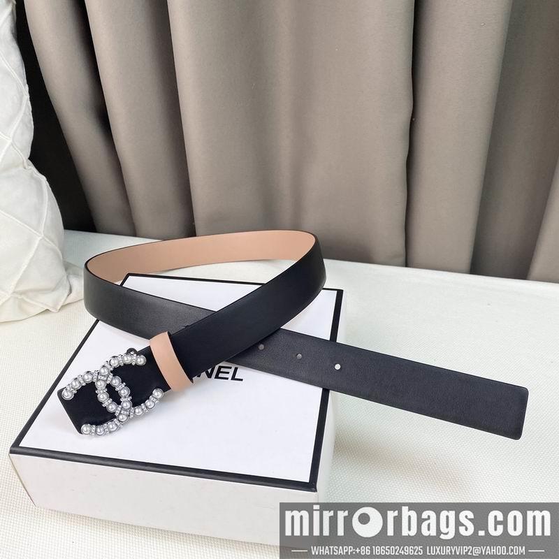 Chanel belt 30mmX90-115cm 7D07
