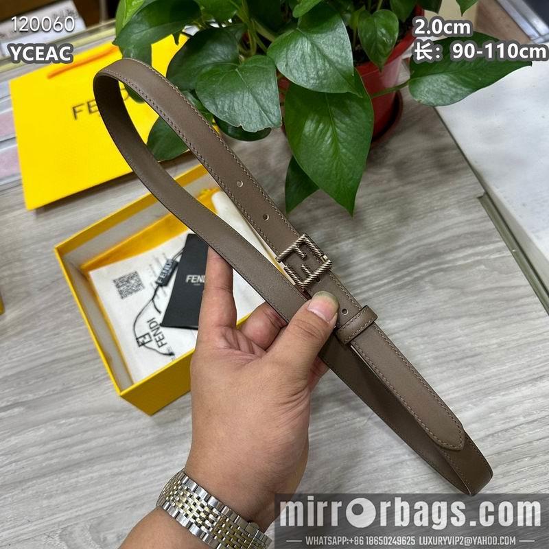 Fendi belt 20mmX90-110cm 8L12