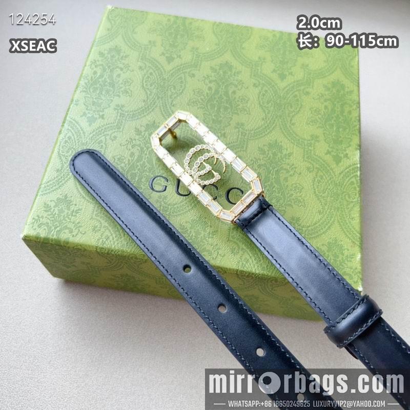 Gucci belt 20mmX90-115cm 8L17