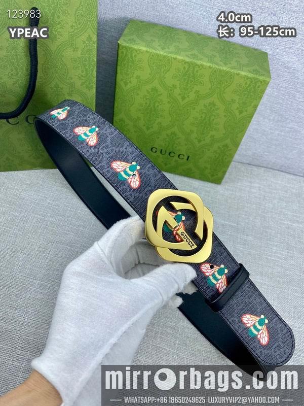 Gucci belt 40mmX95-125cm 8L109