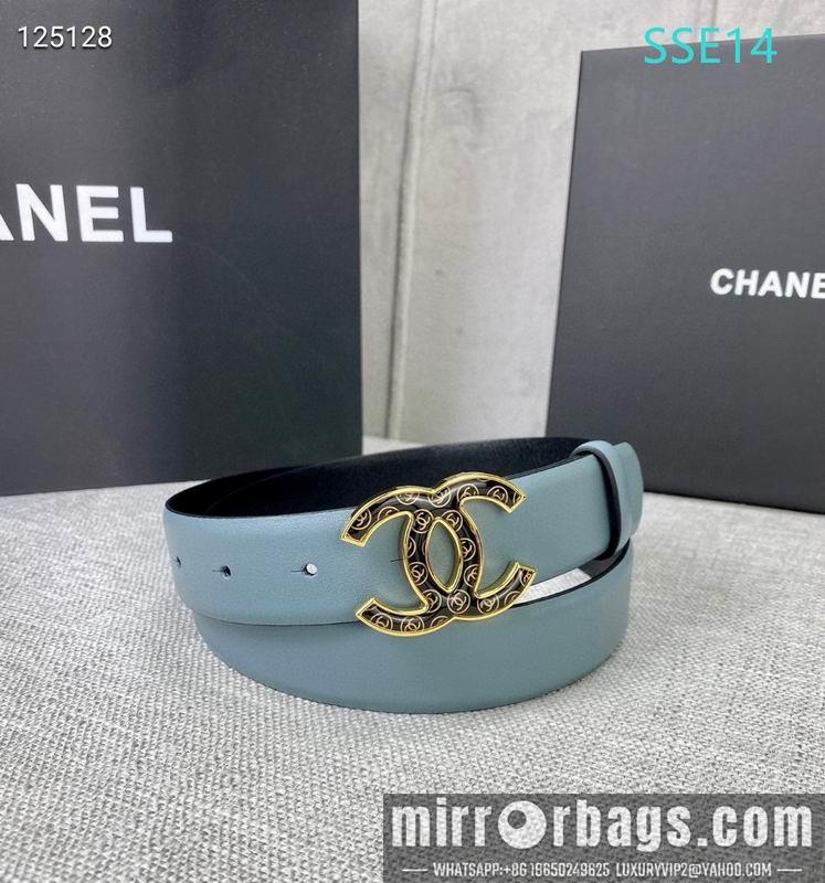Chanel belt 30mmX95-125cm XH01