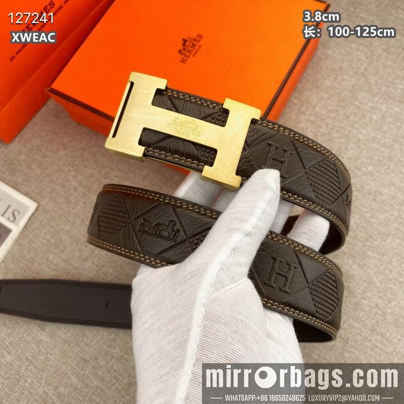 Hermes belt 38mmX100-125cm 8L49
