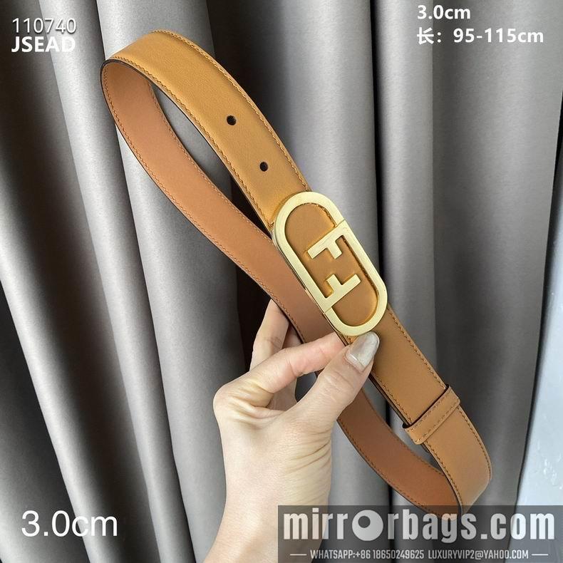 Fendi Belt 30mmX90-115cm 8L02
