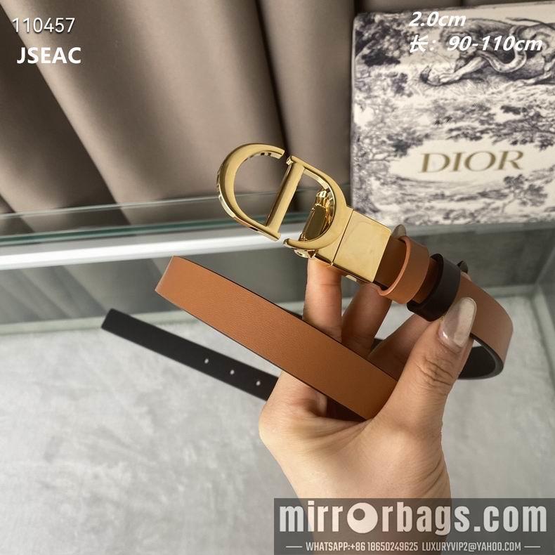 Dior Belt 20mmX90-110cm 8L01
