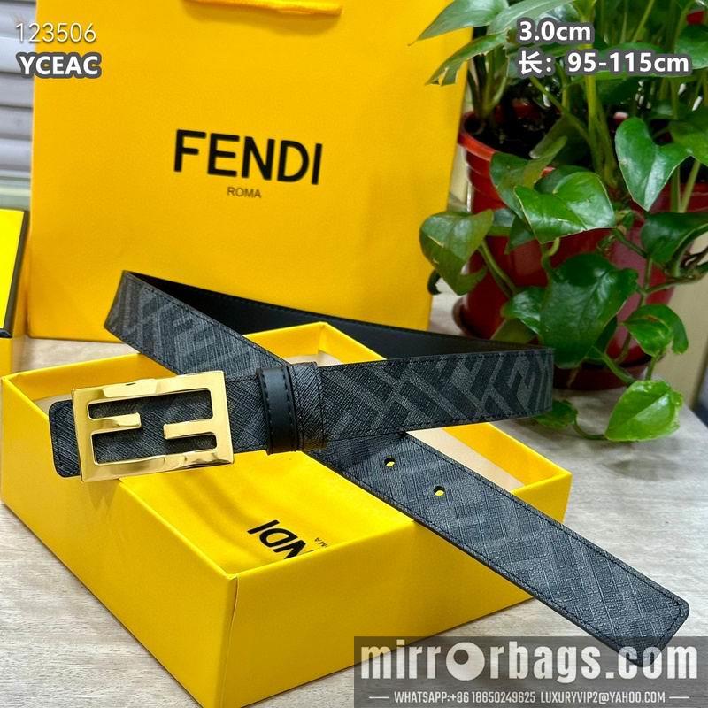 Fendi belt 30mmX95-115cm 8L21