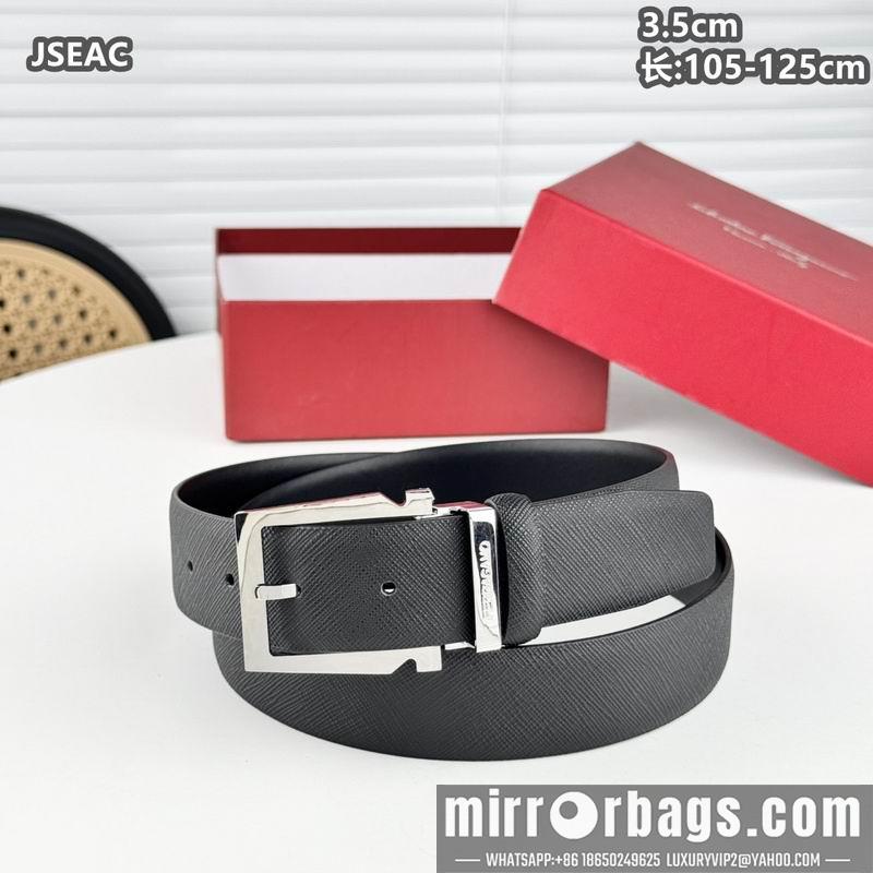 Ferragamo belt 35mmX105-125cm 8L129