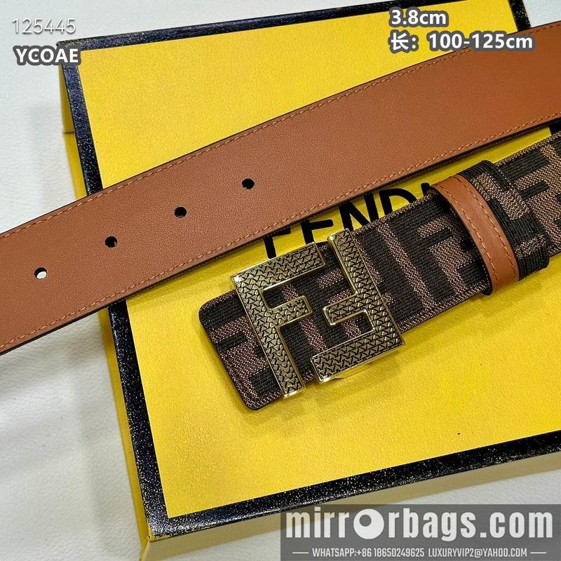 Fendi belt 38mmX100-125cm 8L13