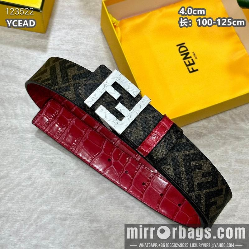 Fendi belt 40mmX100-125cm 8L56
