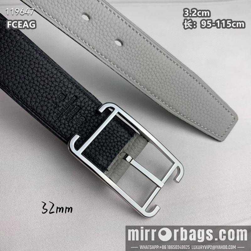 Hermes belt 32mmX95-115cm 8L040801