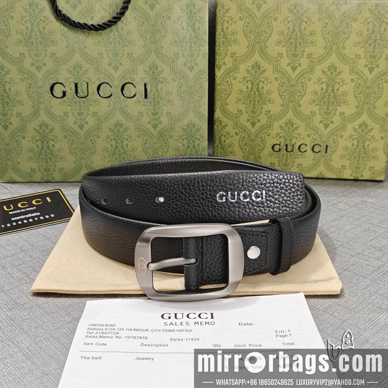 Gucci belt 38mmX90-125cm lb19