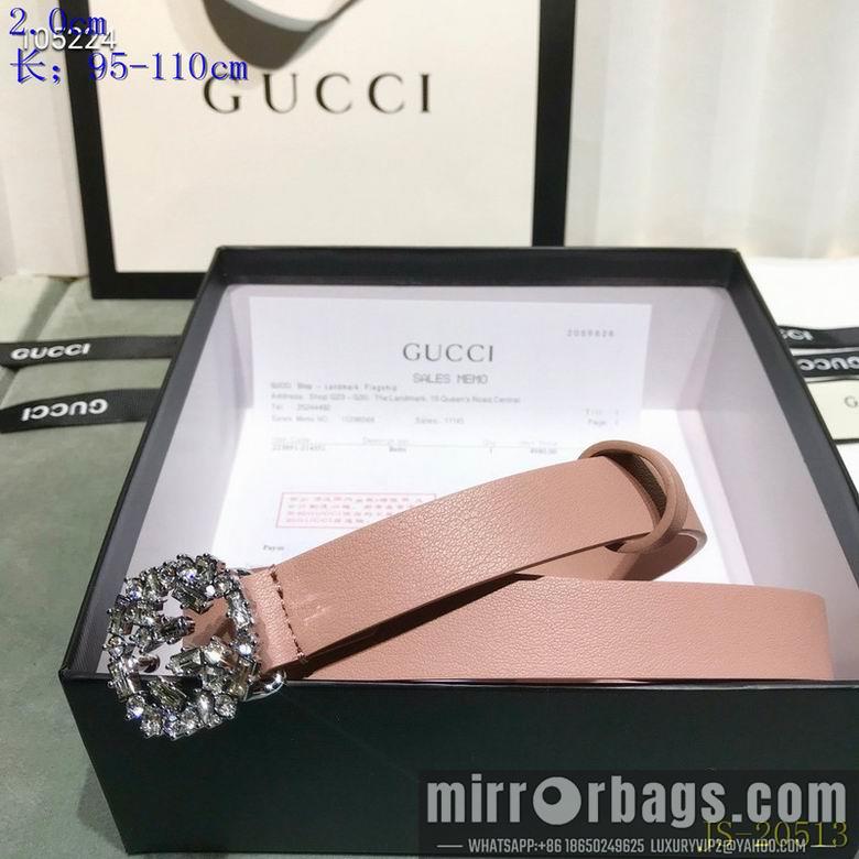 Gucci belt 20mm 95-110cm 8L03