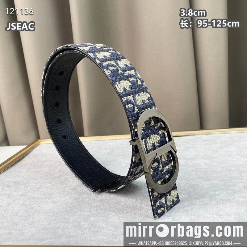 Dior belt 38mmX95-125cm 8L03