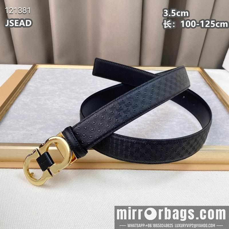 Ferragamo belt 35mmX100-125cm 8L62