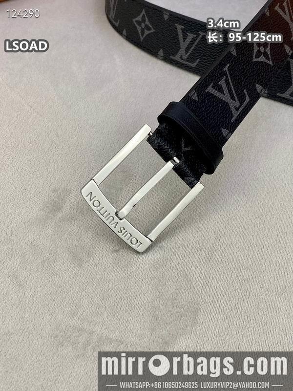 LV belt 34mmX95-125cm 8L23