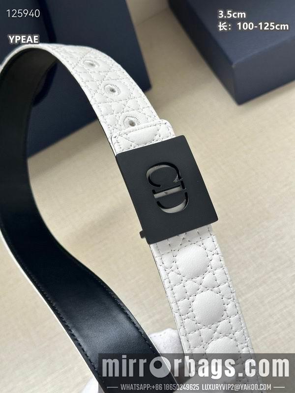 Dior belt 35mmX100-125cm 8L30
