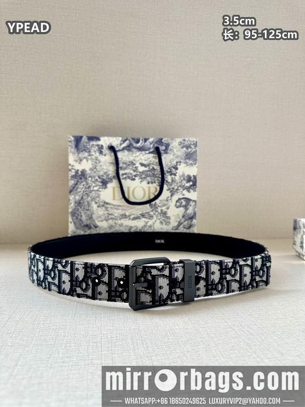 Dior belt 35mmX95-125cm 8L39