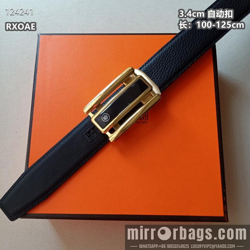 Montlanc belt 34mmX100-125cm 8L09