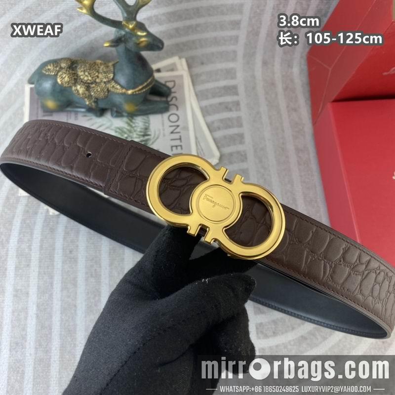 Ferragamo belt 38mmX105-125cm 8L23