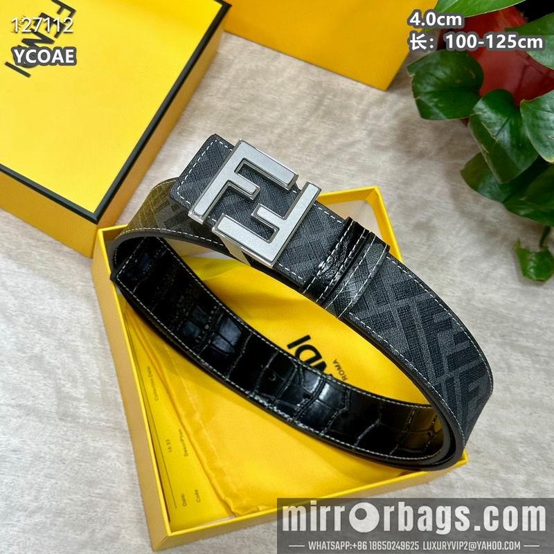 Fendi belt 40mmX100-125cm 8L136