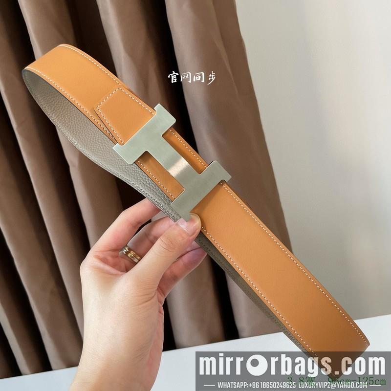 Hermes Belt 38mmX95-125cm 7D52